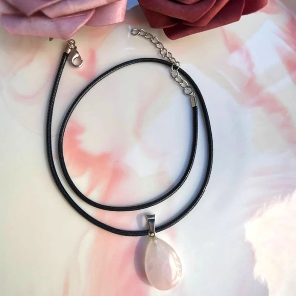 Natural Stone Pendant Necklace - Picture 1 of 2